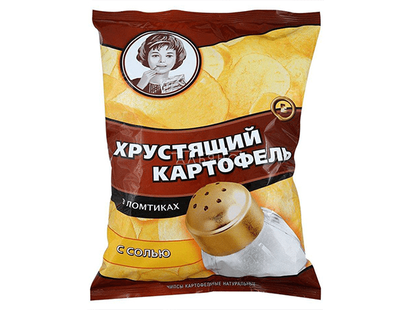 Картофельные чипсы "Девочка" 160 гр. в Старом Осколе