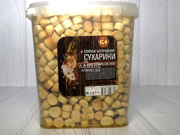 Сухарики с грибами и сметаной в Старом Осколе