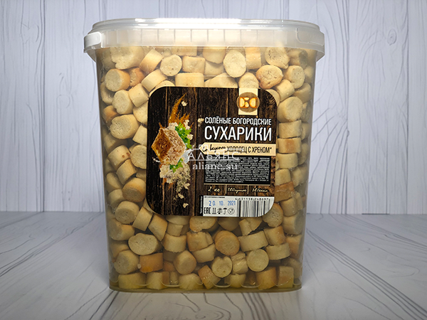 Сухарики с холодцом и хреном в Старом Осколе