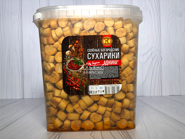 Сухарики с аджикой в Старом Осколе