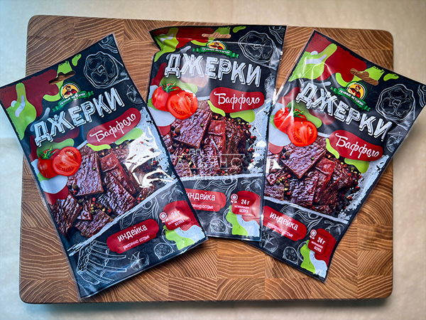 Джерки из индейки "Баффало" 45 гр. в Старом Осколе