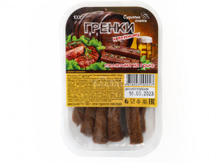 Диспенсеры для снеков: Сурские гренки Телятина на гриле (100 гр)