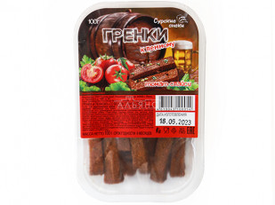 Чипсы из лаваша: Сурские гренки Томат спайси (100 гр)