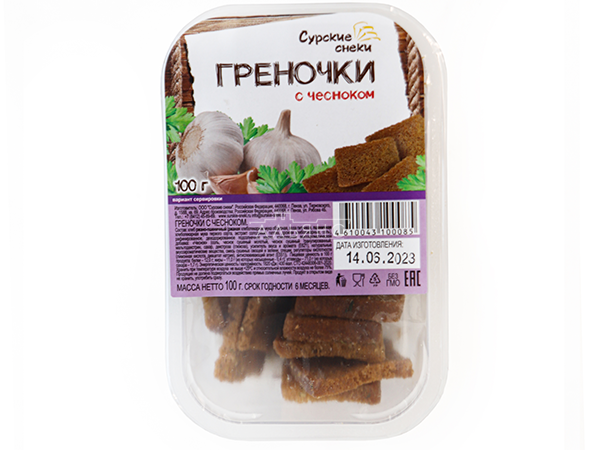 Сурские гренки с Чесноком (100 гр) в Старом Осколе