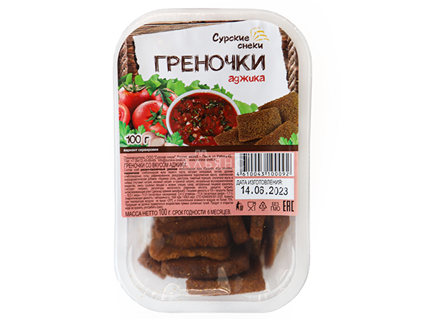 Сурские гренки с Аджикой (100 гр) в Старом Осколе