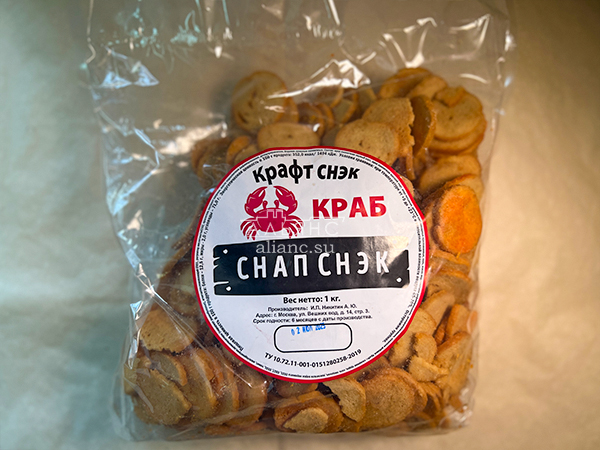 Снапсы ПШЕНИЧНЫЕ "Краб" в Старом Осколе