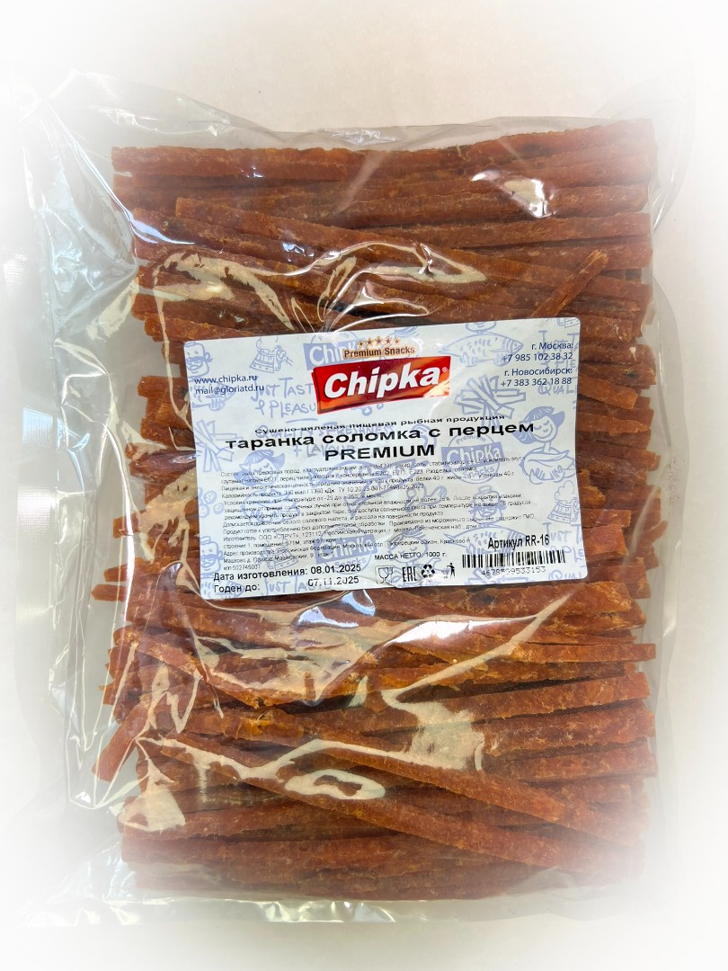 Таранка с перцем (соломка) (Chipka ПРЕМИУМ) в Старом Осколе