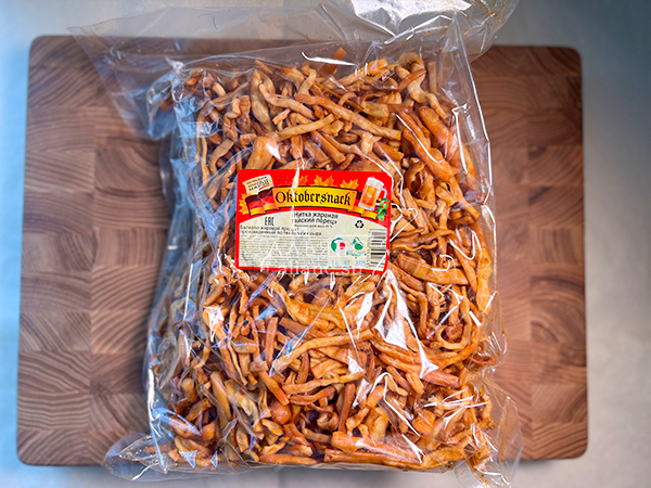 Нитка ЖАРЕНАЯ "Тайский перец" Oktobersnack 1 кг (сырный продукт) в Старом Осколе