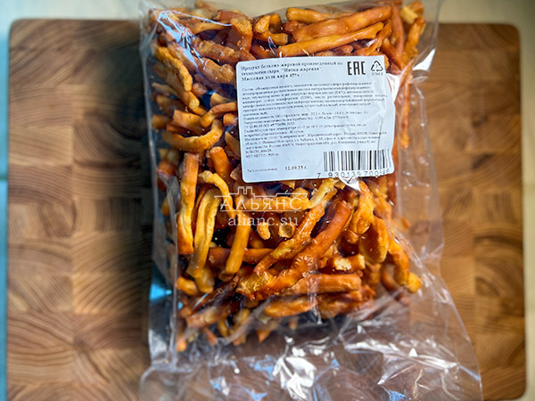 Нитка ЖАРЕНАЯ  Oktobersnack1 кг (сырный продукт) в Старом Осколе