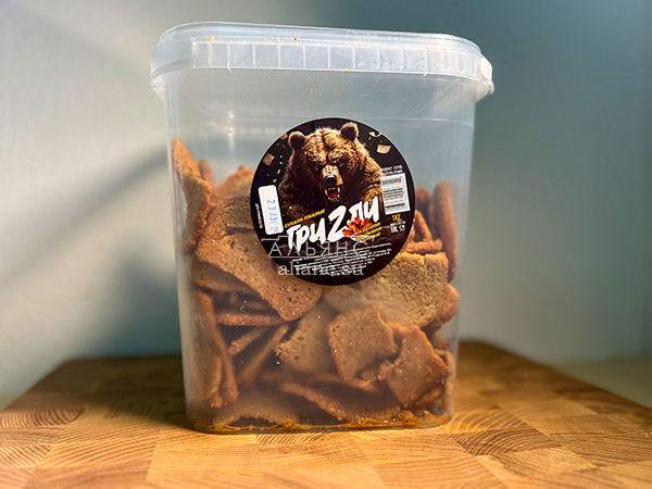 Ведро Ржаные гренки со вкусом Крылышки Барбекю (1 кг) в Старом Осколе