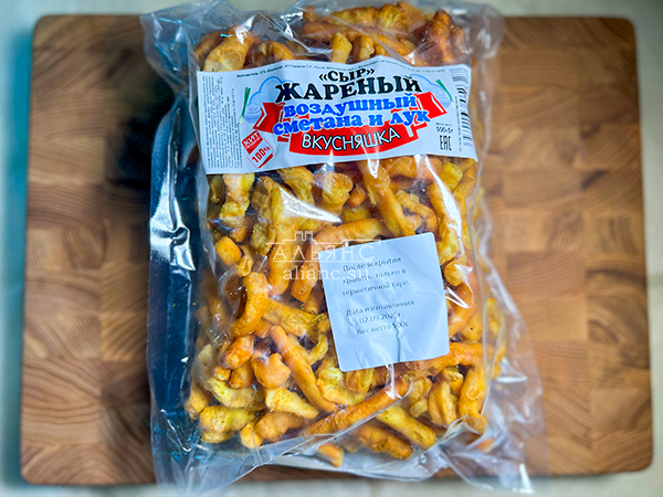 Жареный сыр "ВКУСНЯШКА" со вкусом сметаны и лука (500 гр) в Старом Осколе